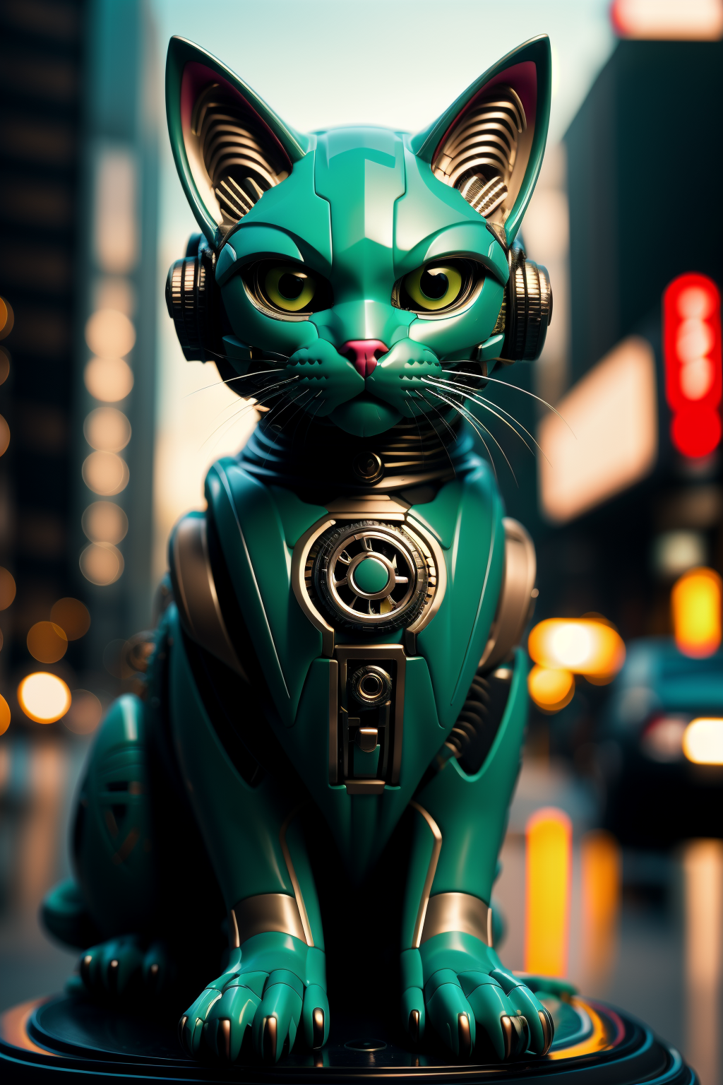 00138-687561681-sleek black stealth mechanical cat,car,  cyberpunk city in background,.png